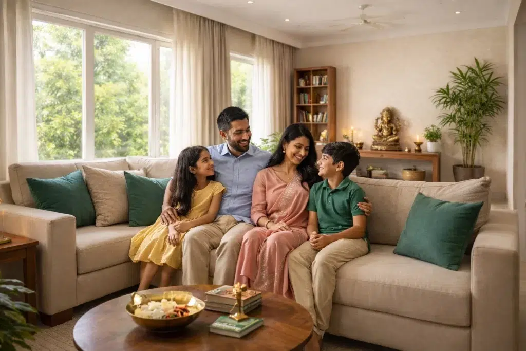 Living Room Vastu for Peaceful Family Life