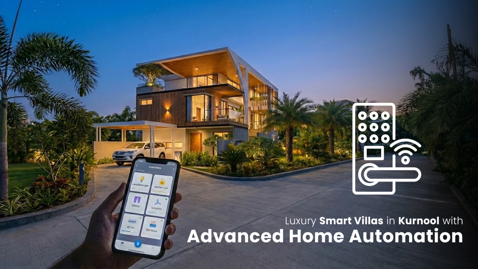 luxury smart villas in kurnool advance home automation