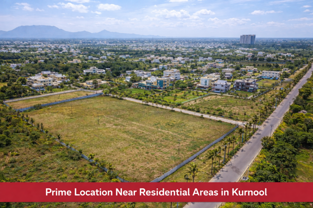 Prime location near Kurnool residences